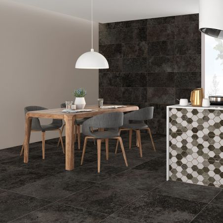 Керамогранит GP Millstone Black (La Platera) Испания 60х60