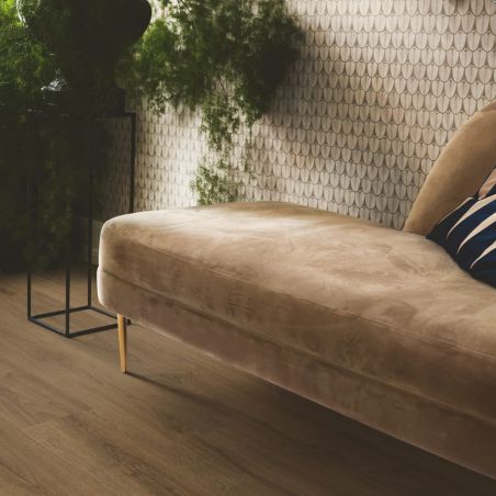 Плитка ПВХ Glomma pad pro V4431-40307 Дуб характерный темный 1494х209х6 (Pergo) 1,873 м2