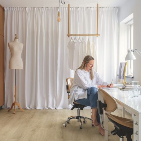 Плитка ПВХ Glomma pad pro V4431-40305 Дуб характерный бледный 1494х209х6 (Pergo) 1,873 м2