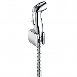 Гигиенический набор 7304205-00 лейка, шланг, держатель (KLUDI) ХРОМ