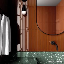 Керамическая плитка VITRAL Axis Caramel Reactive (EQUIPE) Испания 5х40