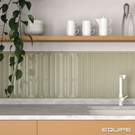 Керамическая плитка VITRAL Olive (EQUIPE) Испания 5х40