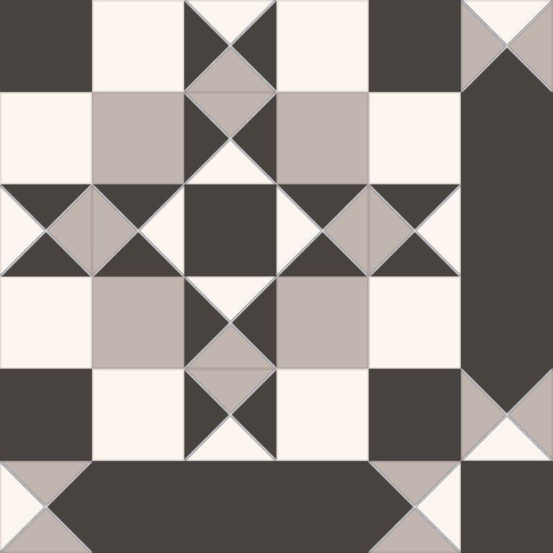 Керамогранит Victorian Windsor black (NiceKer) Испания 45,2х45,2