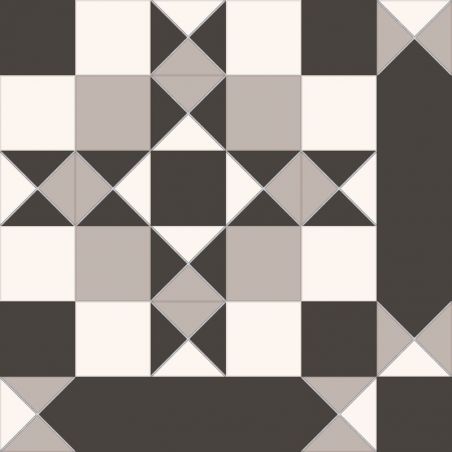 Керамогранит Victorian Windsor black (NiceKer) Испания 45,2х45,2