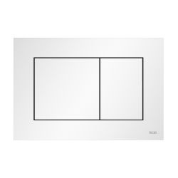 Комплект, застенный модуль TECEbase, пластиковая панель TECEnow (TECE) белая матовая