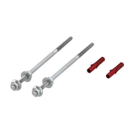 Комплект, застенный модуль TECEbase, пластиковая панель TECEnow (TECE) белая глянцевая