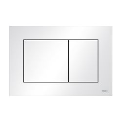 Комплект, застенный модуль TECEbase, пластиковая панель TECEnow (TECE) белая глянцевая