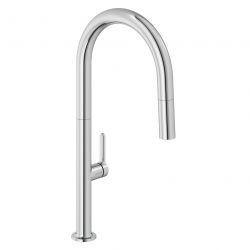 Смеситель для кухни AUREA с выдвижным изливом (KLUDI) хром