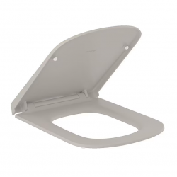 Сиденье с крышкой с плавным опусканием RESA S (KLUDI) серо-бежевый матовый