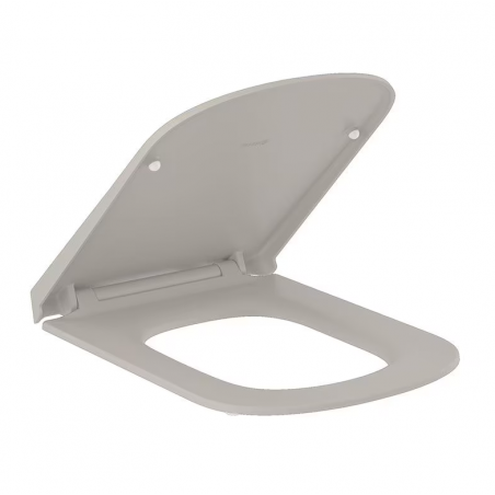Сиденье с крышкой с плавным опусканием RESA S (KLUDI) серо-бежевый матовый