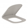 Сиденье с крышкой с плавным опусканием RESA S (KLUDI) серо-бежевый матовый