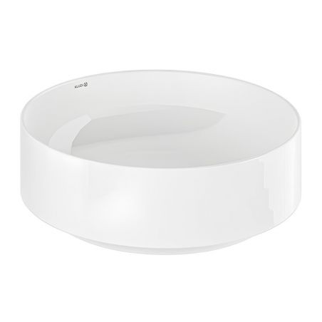 Раковина накладная без перелива RESA R (KLUDI) белый 40 см