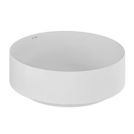 Раковина накладная без перелива RESA R (KLUDI) белый матовый 40 см