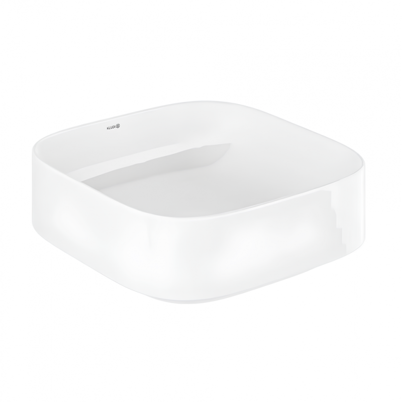 Раковина накладная без перелива RESA S (KLUDI) белый 40