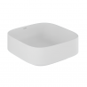 Раковина накладная без перелива RESA S (KLUDI) белый матовый 40