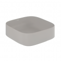 Раковина накладная без перелива RESA S (KLUDI) серо-бежевый матовый 40