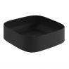 Раковина накладная без перелива RESA S (KLUDI) черный матовый 40