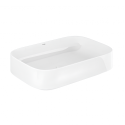 Раковина прямоугольная накладная без перелива RESA S (KLUDI) белый 60х40