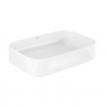 Раковина прямоугольная накладная без перелива RESA S (KLUDI) белый 60х40