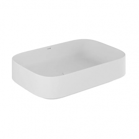 Раковина прямоугольная накладная без перелива RESA S (KLUDI) белый матовый 60х40