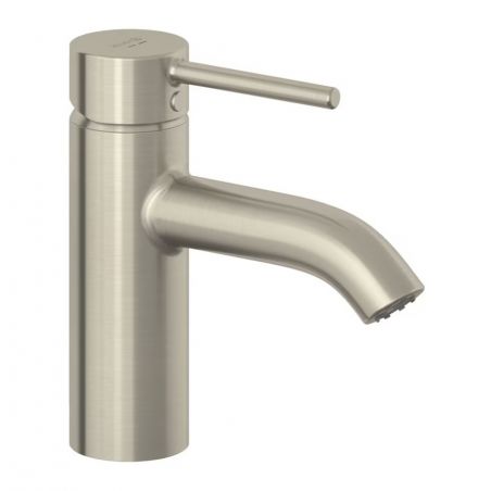 Смеситель для умывальника BOZZ 75 мм  донным клапаном Push-Open (KLUDI) брашированный никель