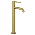 Смеситель высокий для умывальника NOVA FONTE PURA (KLUDI) брашированное золото
