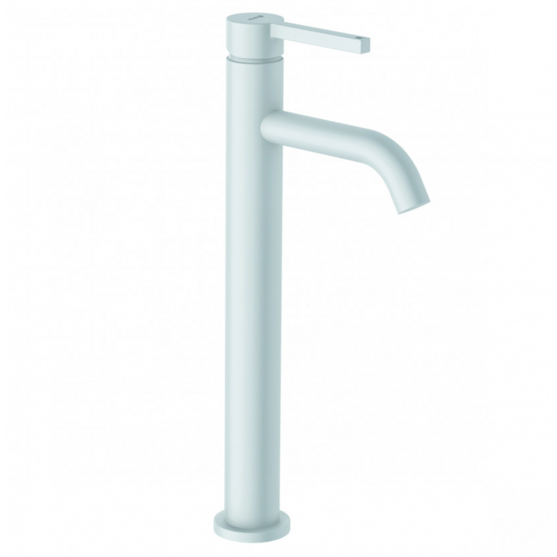 Смеситель высокий для умывальника NOVA FONTE PURA (KLUDI) белый матовый