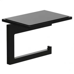 Держатель туалетной бумаги VELA C (KLUDI) черный матовый