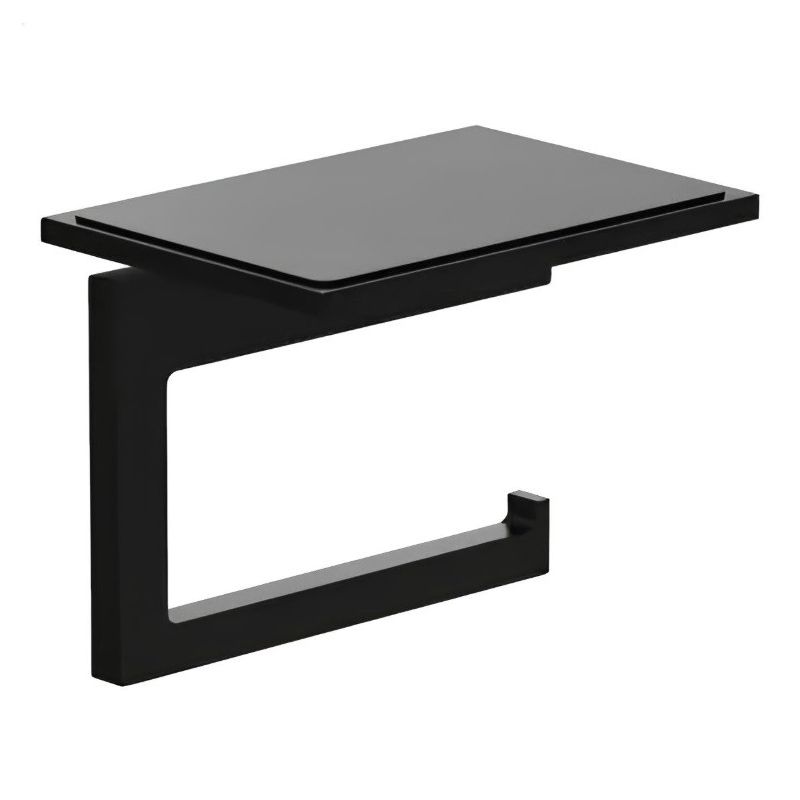 Держатель туалетной бумаги VELA C (KLUDI) черный матовый