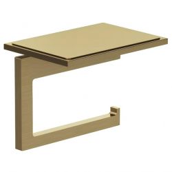 Держатель туалетной бумаги VELA C (KLUDI) брашированное золото