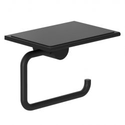 Держатель туалетной бумаги VELA R (KLUDI) черный матовый