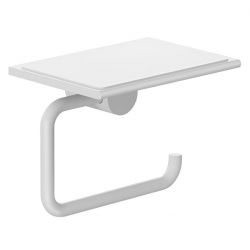 Держатель туалетной бумаги VELA R (KLUDI) белый матовый