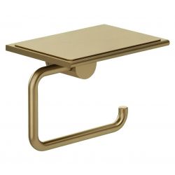 Держатель туалетной бумаги VELA R (KLUDI) брашированное золото