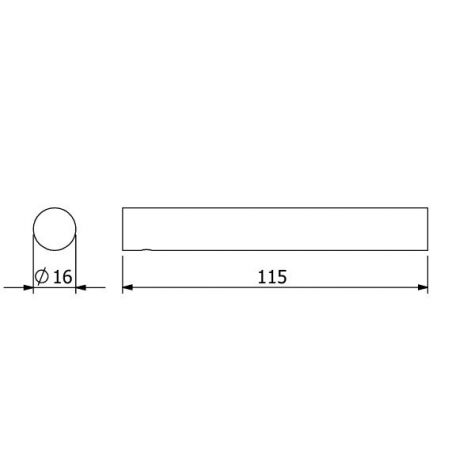 Держатель запасного рулона бумаги VELA R (KLUDI) белый матовый