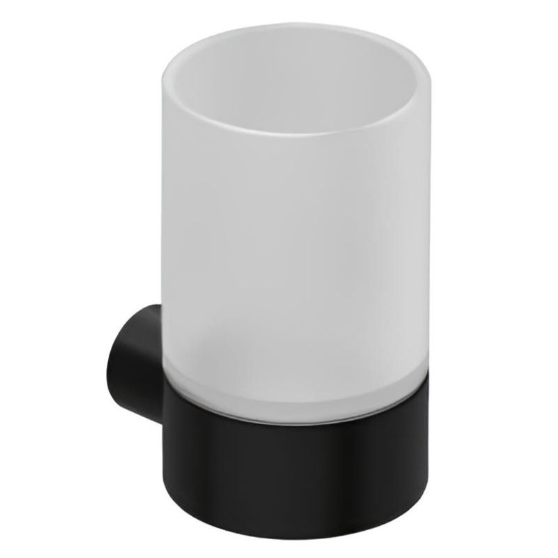 Стакан подвесной VELA R (KLUDI) черный матовый