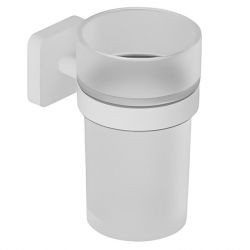 Стакан подвесной VELA S (KLUDI) белый матовый