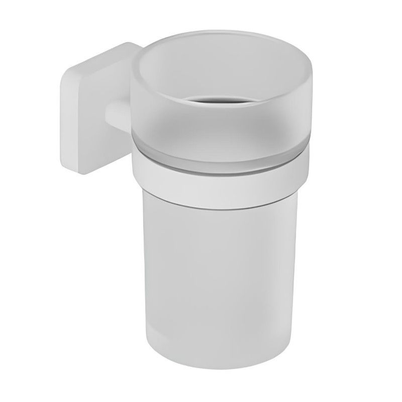 Стакан подвесной VELA S (KLUDI) белый матовый