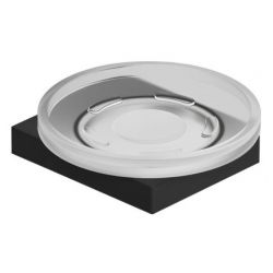 Мыльница подвесная VELA C (KLUDI) черный матовый