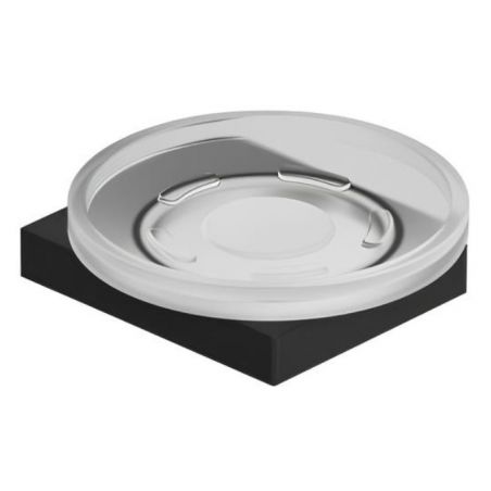 Мыльница подвесная VELA C (KLUDI) черный матовый