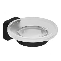 Мыльница подвесная VELA S (KLUDI) черный матовый