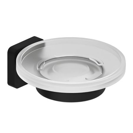 Мыльница подвесная VELA S (KLUDI) черный матовый