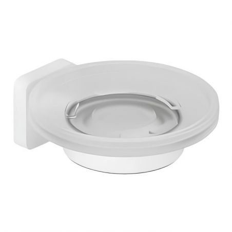 Мыльница подвесная VELA S (KLUDI) белый матовый