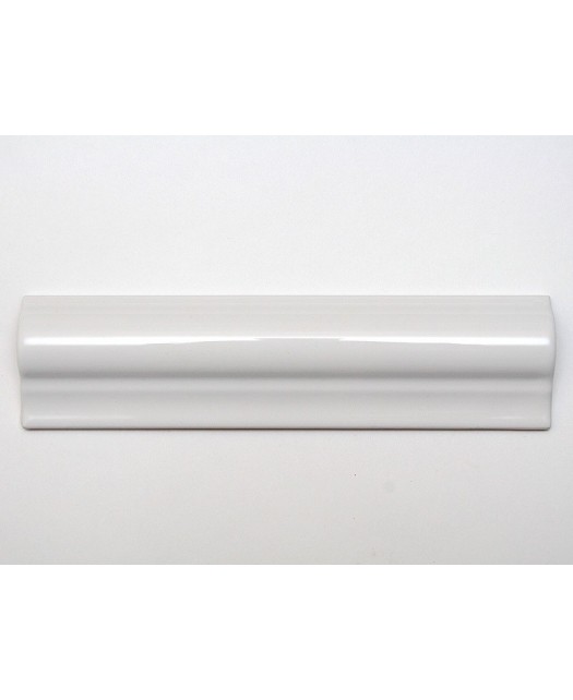 Бордюр Moldura Antigua Blanco Brillo (Dar Ceramics) Испания 5x20