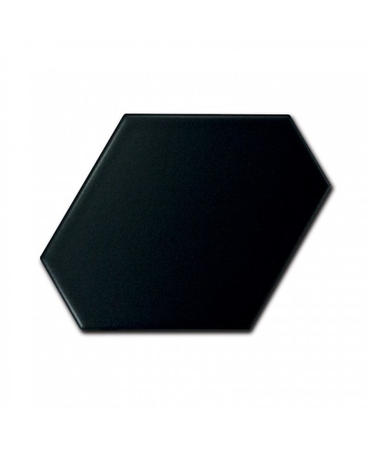 Керамическая плитка SCALE BENZENE BLACK MATT (Equipe Ceramicas) Испания 12,4х10,8